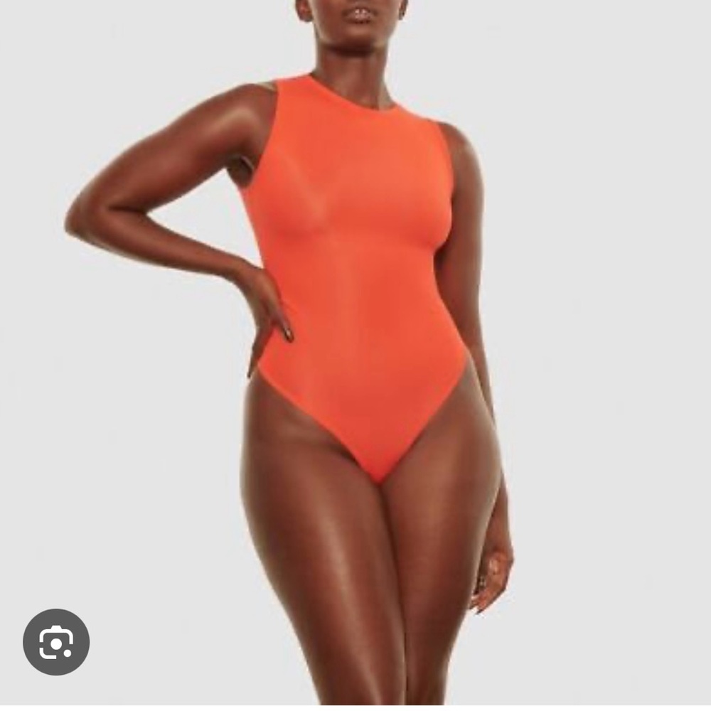 Skims jelly sheer bodysuit. Size L